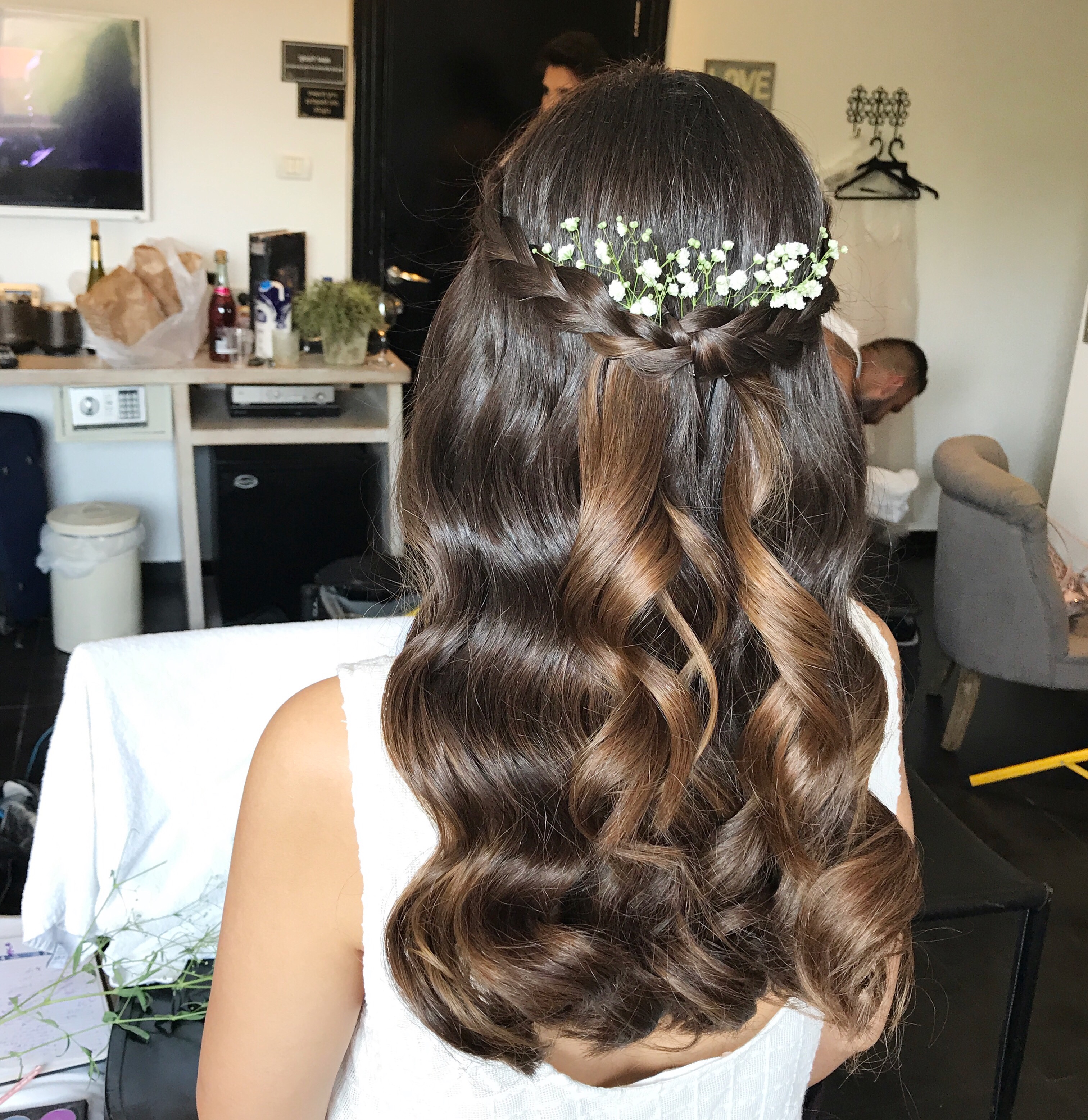 תסרוקת כלה, עיצוב שיער לכלה באחוזת הספא ברחובות